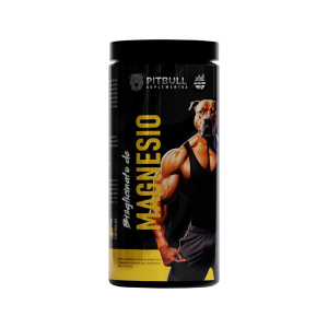 Bisglicinato de Magnesio 120 Capsulas Pitbull Suplementos